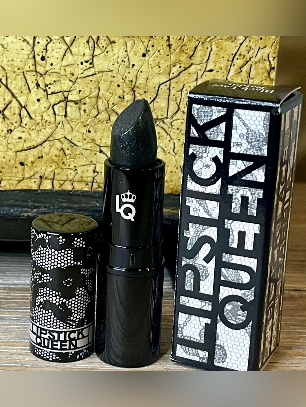 BUNDLE Lipstick Queen Black Lace Rabbit & Candy Red Lip Liner - NIB Rare
